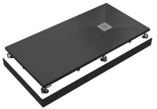 Экран Good Door Stella ГРАФИТ 1400x800